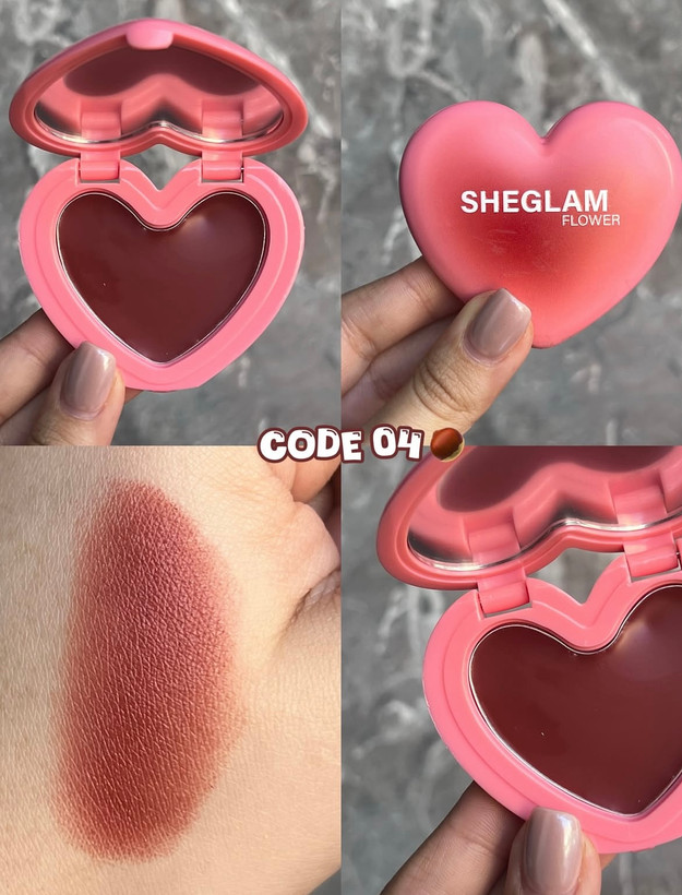 رژگونه کرمی قلبی شیگلم